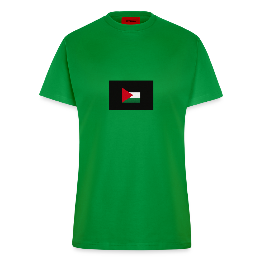 T-shirt bio slim fit fabriqué en UE palestine - City Green