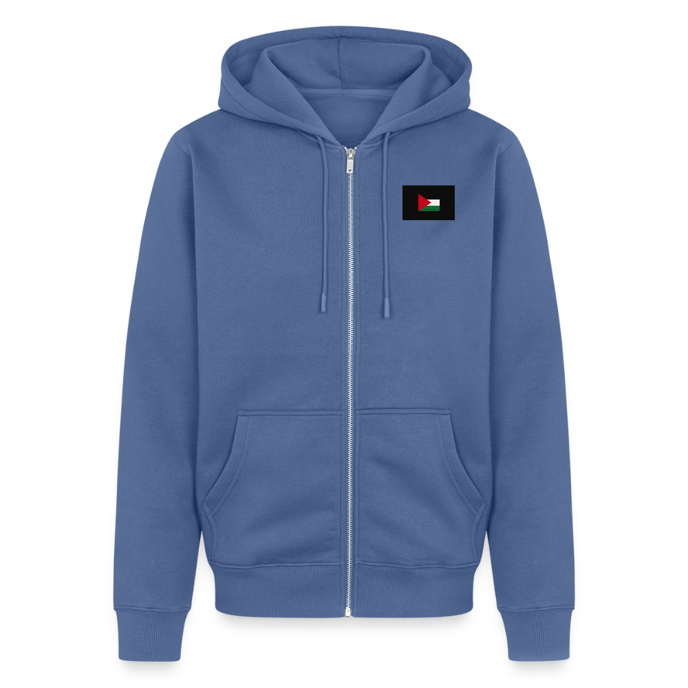 Veste à capuche Premium Homme Palestine - bleu pigeon