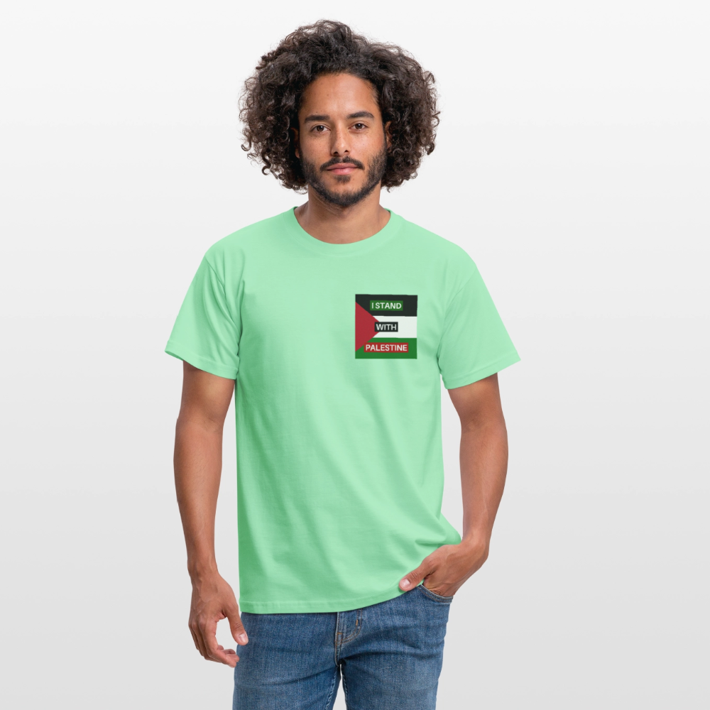 Men's T-Shirt Palestine - mint green