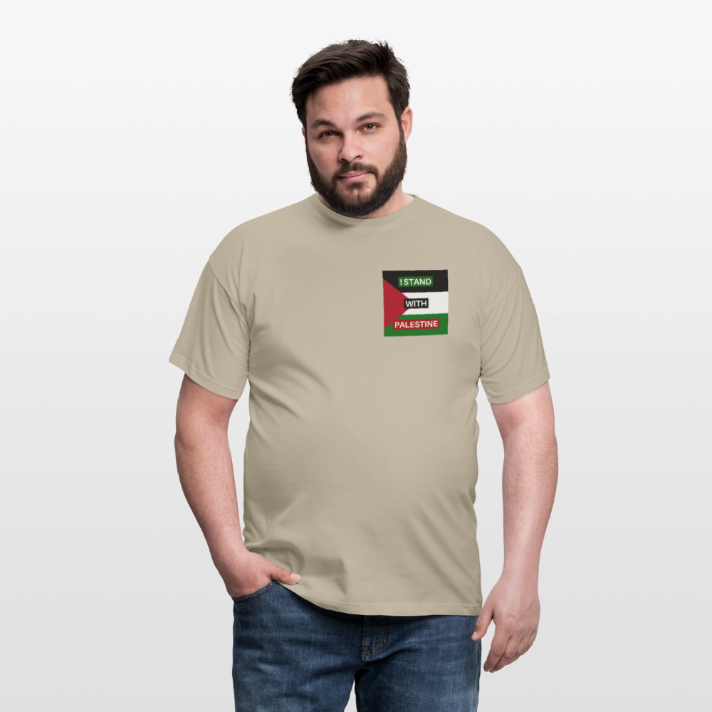 Men's T-Shirt Palestine - sand beige