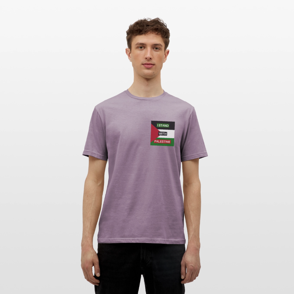 Men's T-Shirt Palestine - purple-grey