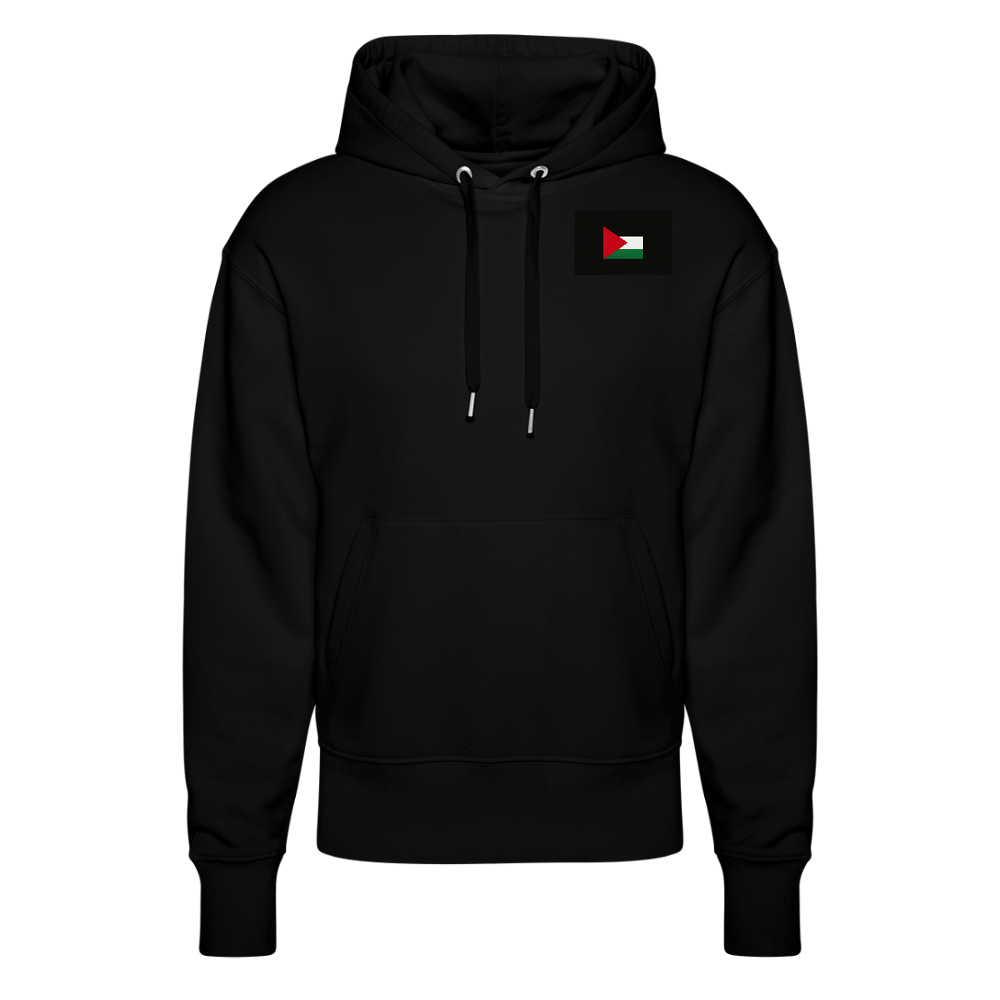 Sweat Ă  capuche bio SLAMMER Stanley/Stella Unisexe Palestine - noir