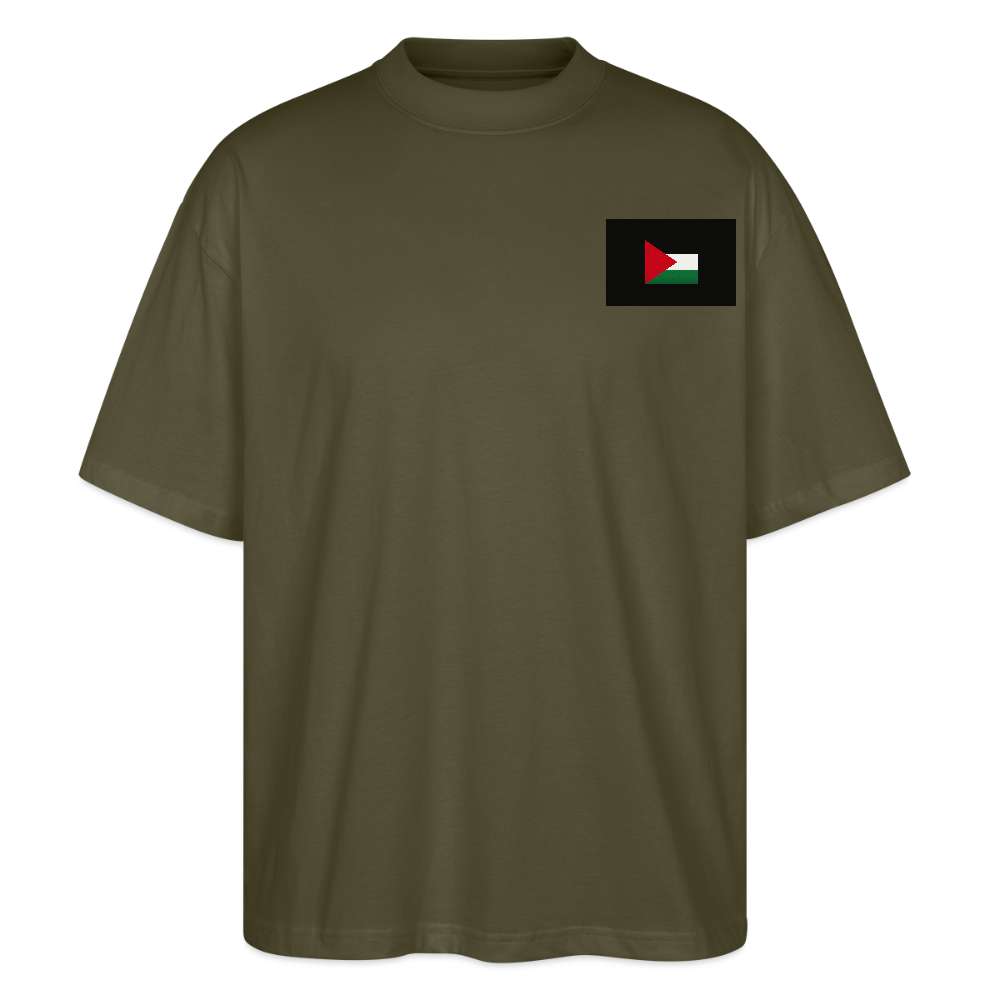 T-shirt bio Blaster coupe oversize Stanley/Stella Unisexe - kaki