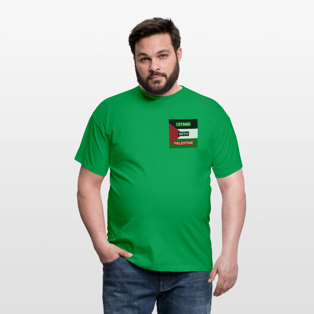 Men's T-Shirt Palestine - kelly green