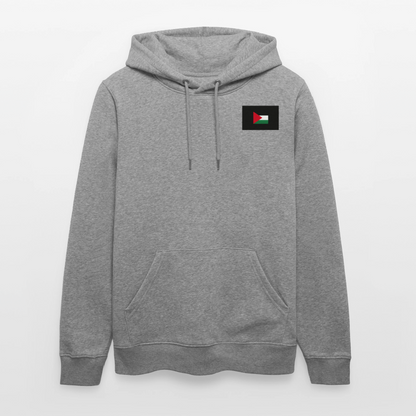 Sweat à capuche bio CRUISER Stanley/Stella Unisexe Palestine - gris clair marbré