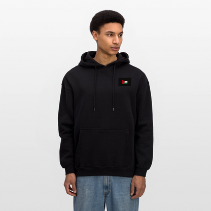 Sweat à capuche oversize unisexe Palestine - noir
