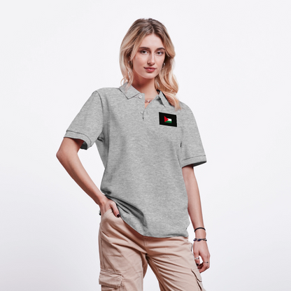 Polo PREPSTER bio Stanley/Stella Unisexe Palestine - gris chiné