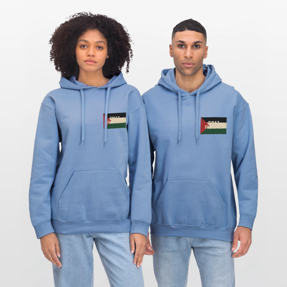 Sweat à capuche Softstyle® Gildan Unisexe - carolina blue