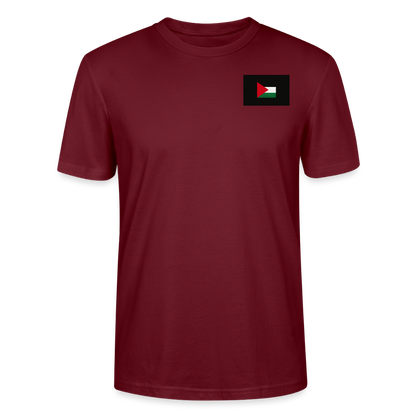 T-shirt bio CRAFTER Stanley Stella Unisexe Palestine - bordeaux
