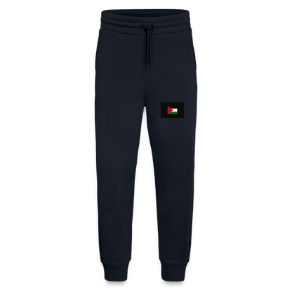 Pantalon de jogging bio décontracté fabriqué en UE palestine - DARK NAVY
