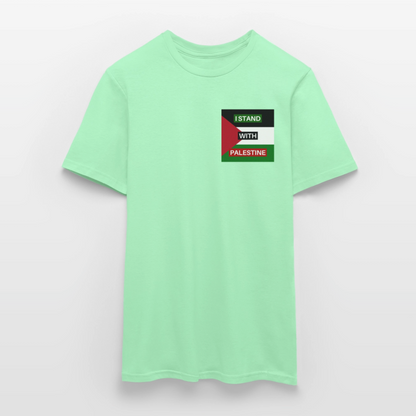 Men's T-Shirt Palestine - mint green