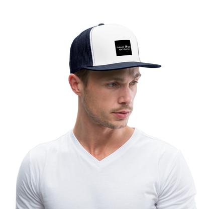 Trucker Cap - blanc/marine