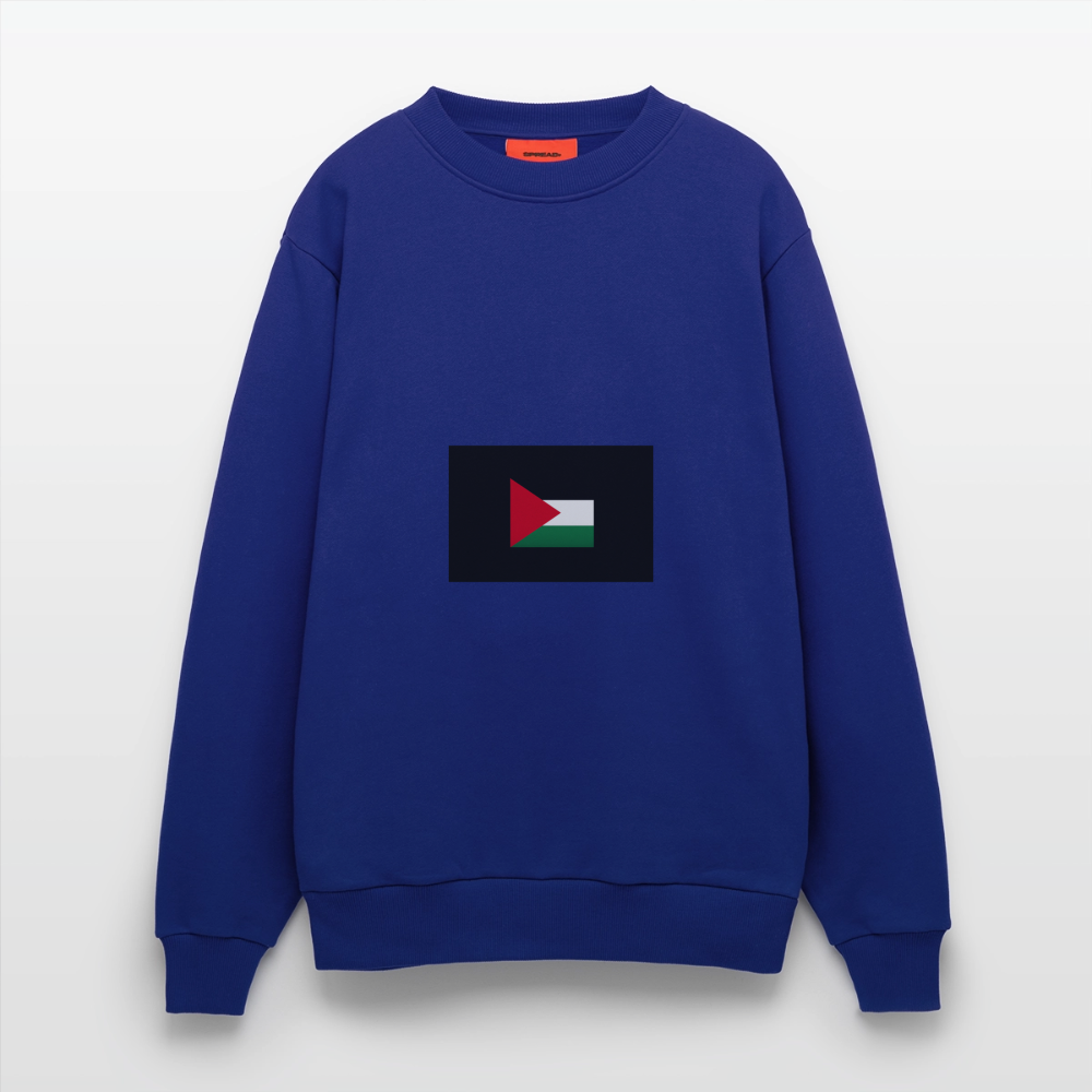 Sweat bio décontracté fabriqué en UE palestine - Iconic Blue