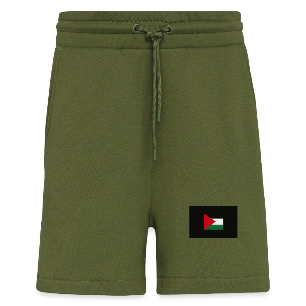 Short bio décontracté fabriqué en UE palestine - MOSS GREEN
