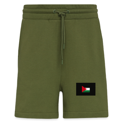 Short bio décontracté fabriqué en UE palestine - MOSS GREEN