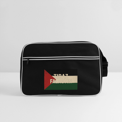 Sac Retro Palestine - noir/blanc