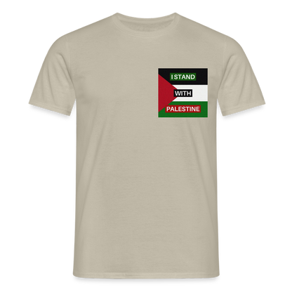 Men's T-Shirt Palestine - sand beige