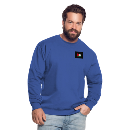 Sweat-shirt Unisex Palestine - bleu royal
