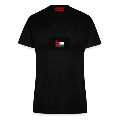T-shirt bio slim fit fabriqué en UE palestine - SOLID BLACK