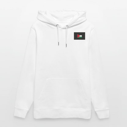 Sweat à capuche bio CRUISER Stanley/Stella Unisexe Palestine - blanc