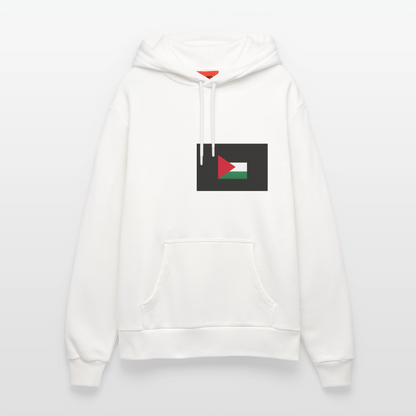 Sweat à capuche bio décontracté fabriqué en UE palestine - OFF WHITE