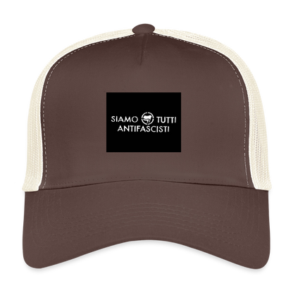 Trucker Cap - marron/beige