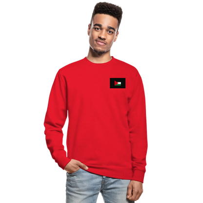 Sweat-shirt Unisex Palestine - rouge