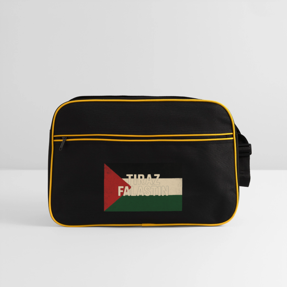 Sac Retro Palestine - noir/or