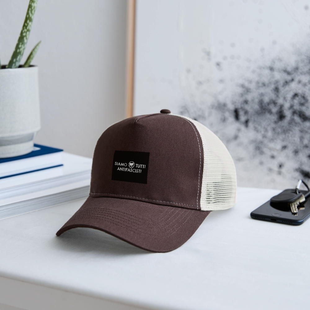 Trucker Cap - marron/beige