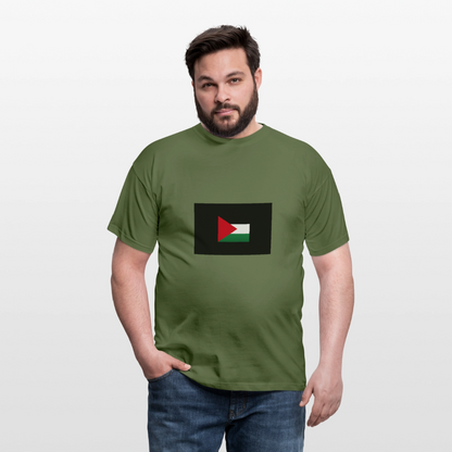 T-shirt Homme Palestine - vert militaire