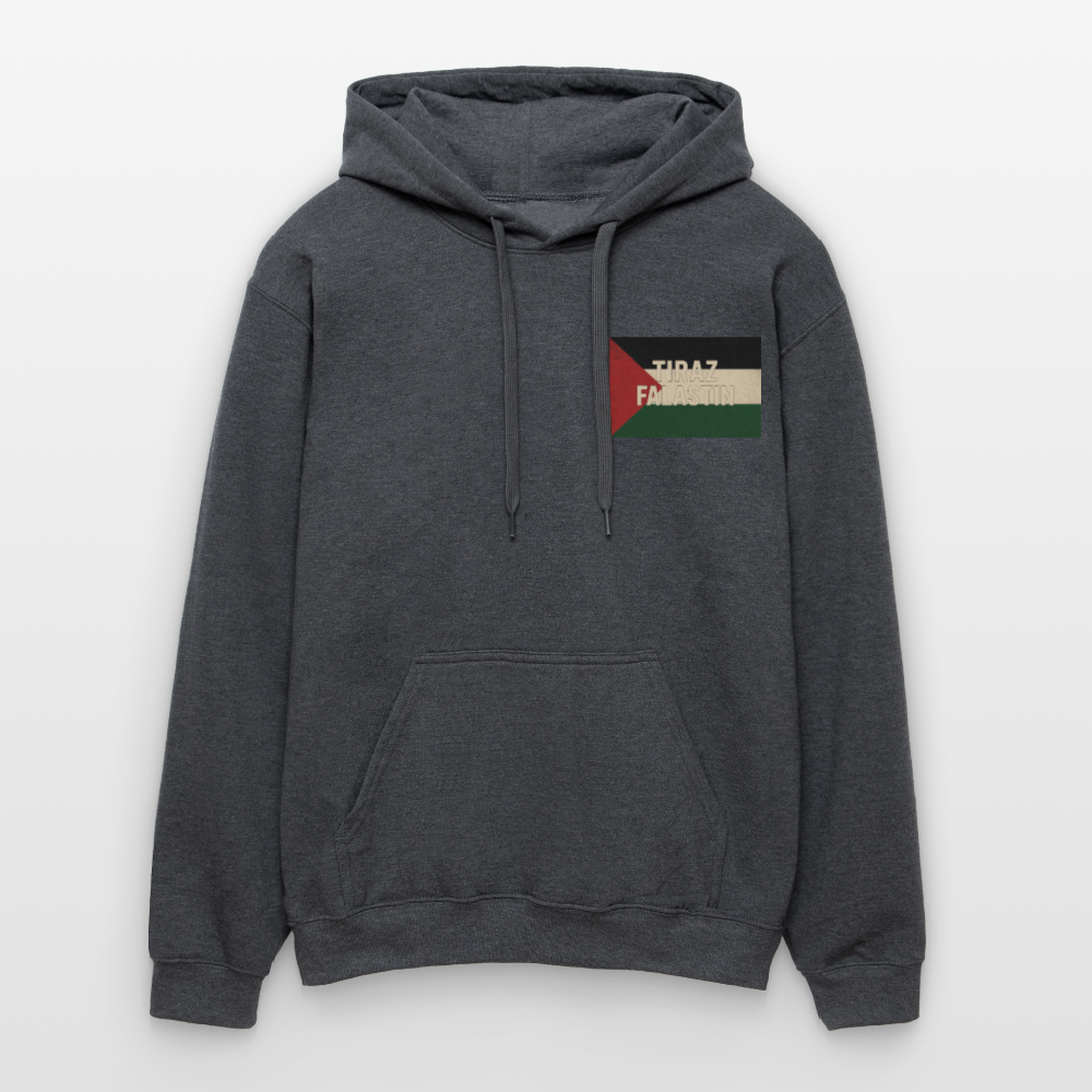 Sweat à capuche Softstyle® Gildan Unisexe - gris foncé chiné