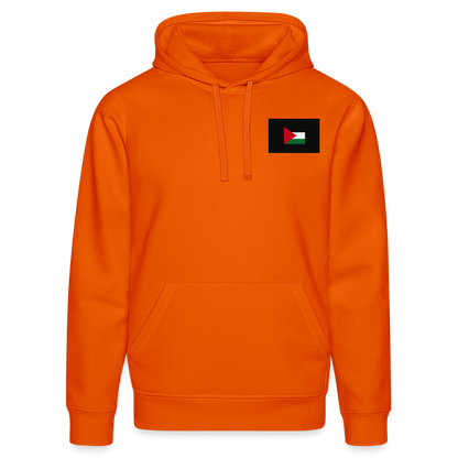 Sweat à capuche bio DRUMMER Stanley/Stella Unisexe Palestine - orange profond