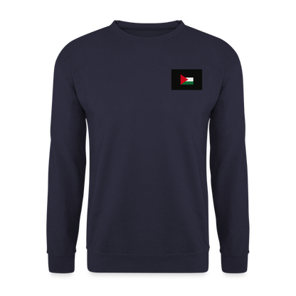 Sweat-shirt Unisex Palestine - marine