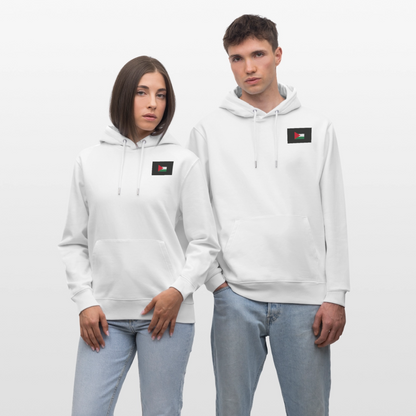 Sweat à capuche bio CRUISER Stanley/Stella Unisexe Palestine - blanc