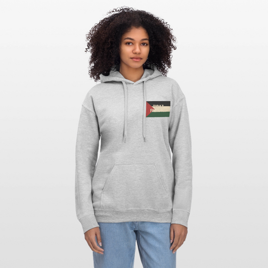 Sweat à capuche Softstyle® Gildan Unisexe - gris clair chiné