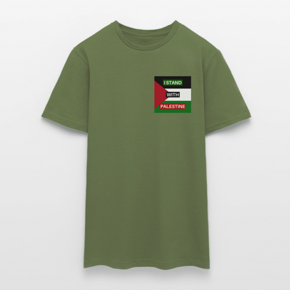 Men's T-Shirt Palestine - military green