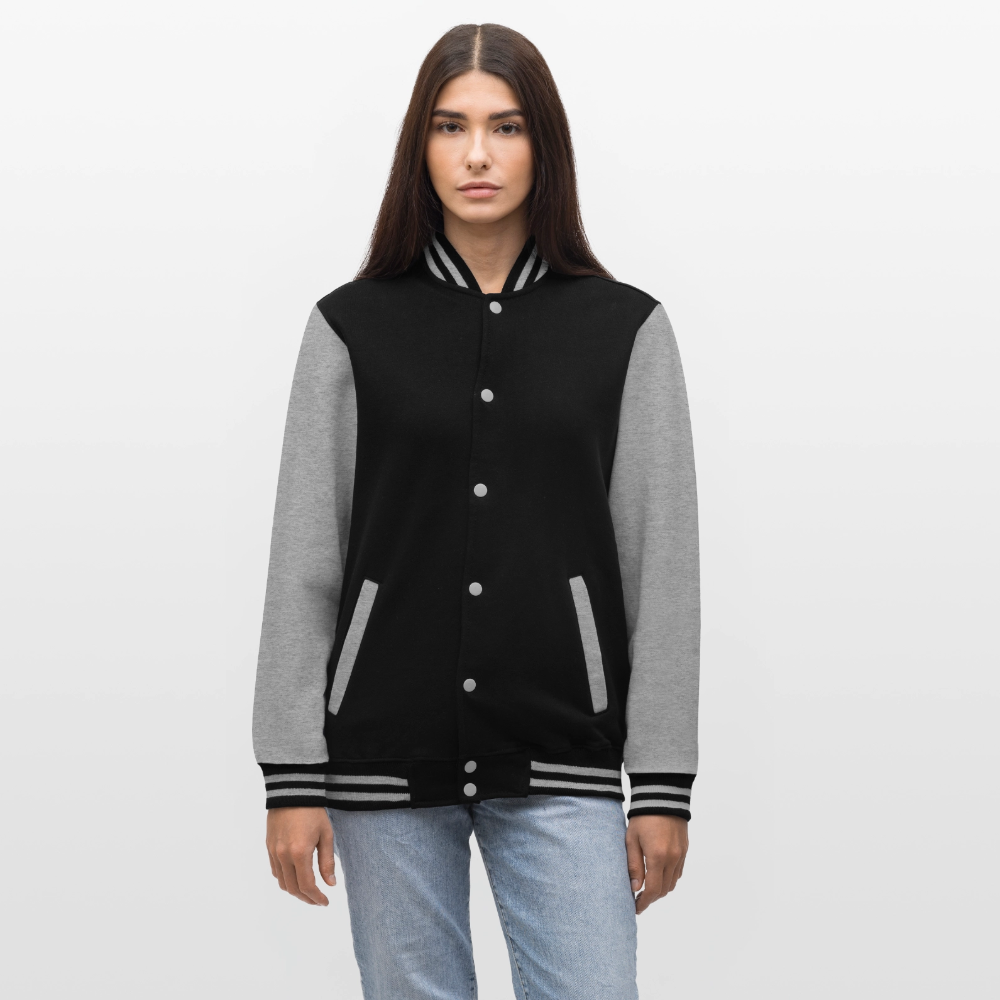 Veste Teddy🇵🇸 - noir/gris chiné