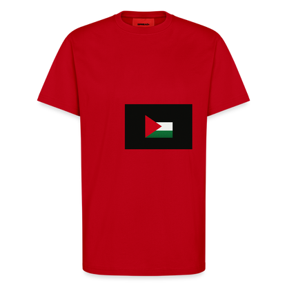 T-shirt bio décontracté fabriqué en UE palestine - rouge
