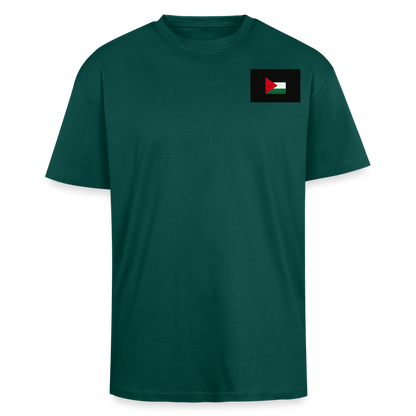 T-shirt oversize épais - hunter green