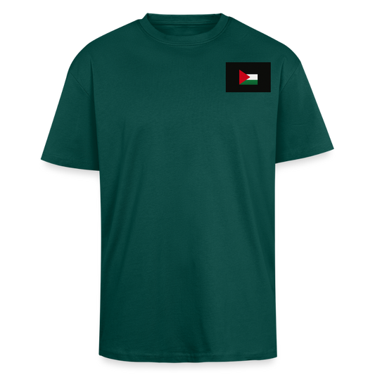 T-shirt oversize épais - hunter green