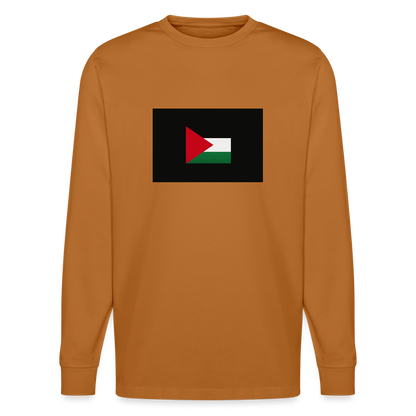 Manches longues bio SHIFTS DRY Stanley/Stella Unisexe Palestine - orange automnal