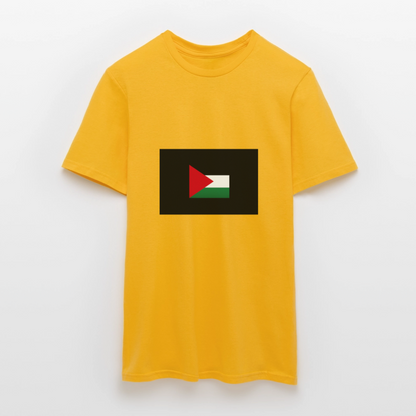 T-shirt Homme Palestine - jaune