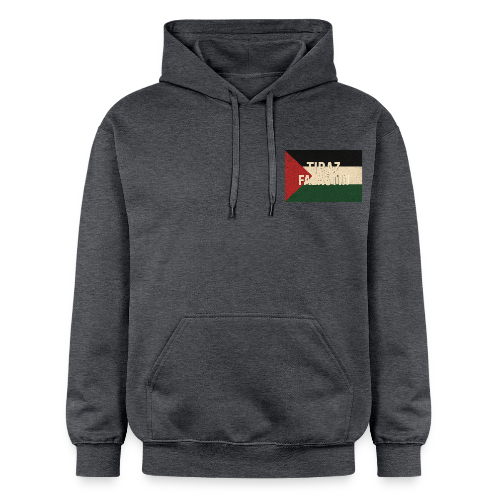 Sweat à capuche Softstyle® Gildan Unisexe - gris foncé chiné