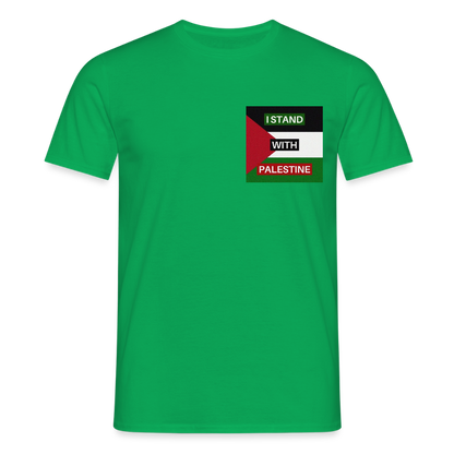 Men's T-Shirt Palestine - kelly green
