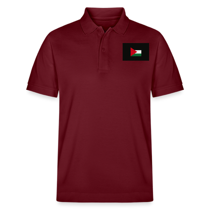 Polo PREPSTER bio Stanley/Stella Unisexe Palestine - bordeaux