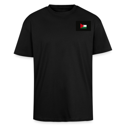 T-shirt oversize épais - noir