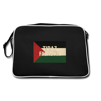 Sac Retro Palestine - noir/blanc