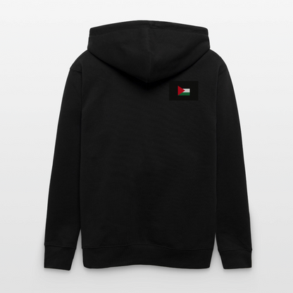 Veste à capuche bio CULTIVATOR Stanley/Stella Unisexe Palestine - noir