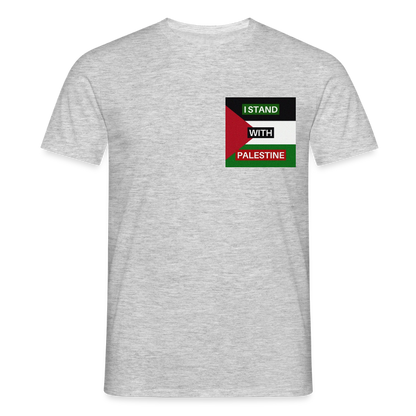 Men's T-Shirt Palestine - heather grey