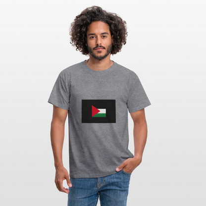 T-shirt Homme Palestine - graphite chiné